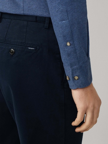 Hackett London Slim Fit Hemd in Blau