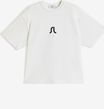 T-shirt oversize '"SL JESCHOW' Sl Jeschow en blanc : devant
