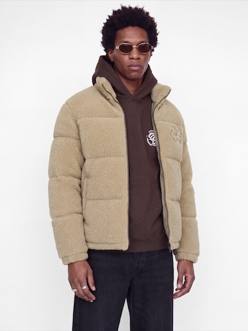 JACK & JONES Tussenjas 'JORFREDERIKSBERG' in Beige: voorkant