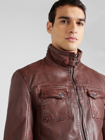 Gipsy Between-season jacket 'Tjark' in Brown