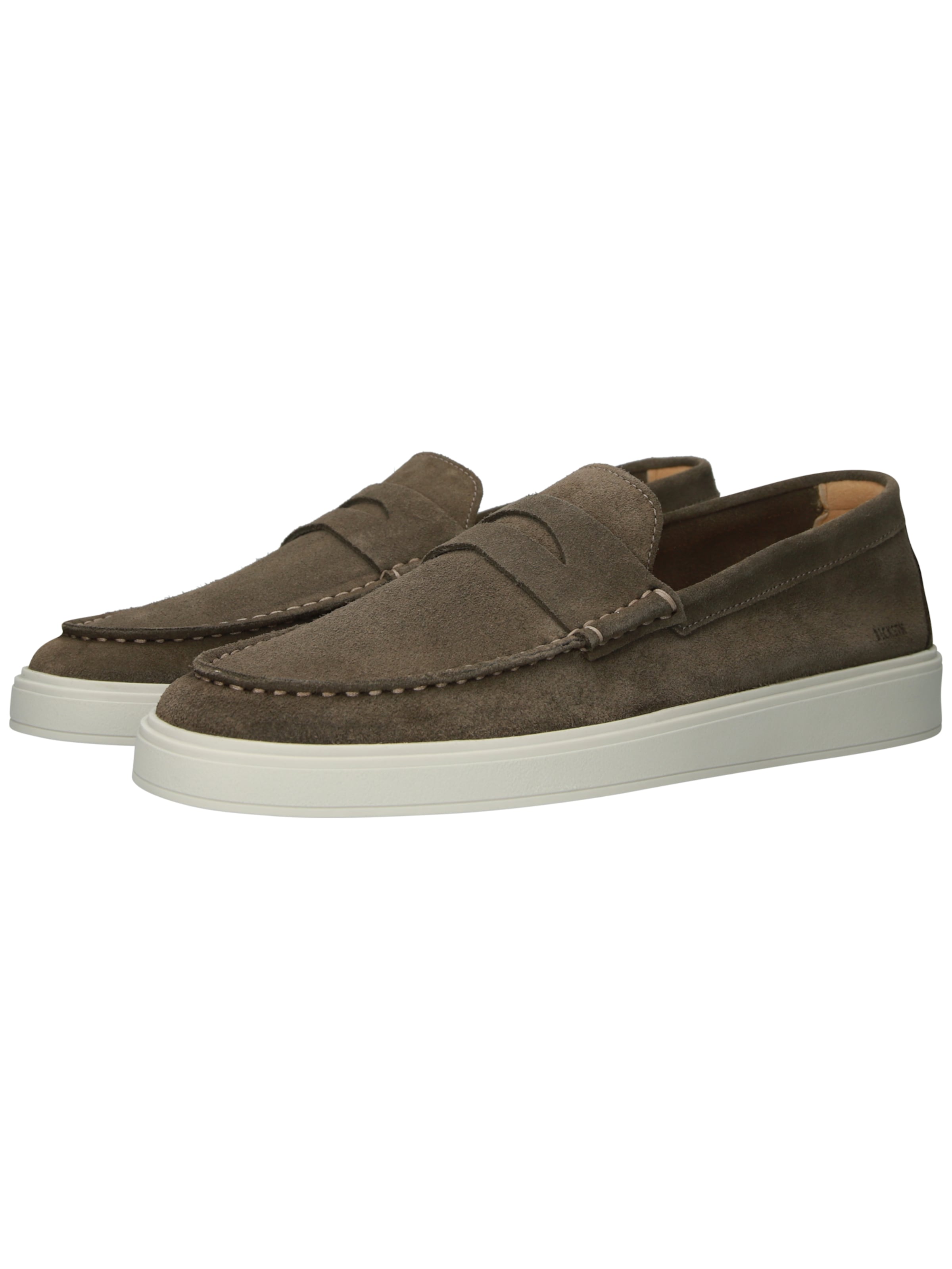 BLACKSTONE Mockasin 'Zuko Enzo DG370' i brun