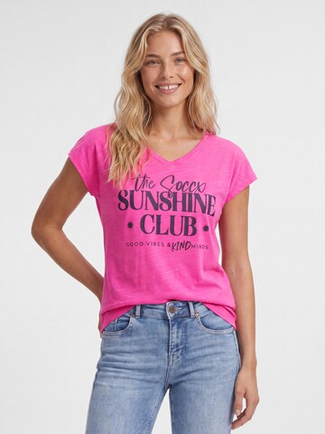 Soccx Shirt in Pink: front