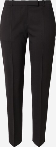 Pantalon à plis HUGO en noir : devant