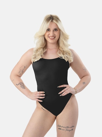 LEAFLETIC Bodysuit 'Leafletic Women’s Bodysuit' in Black