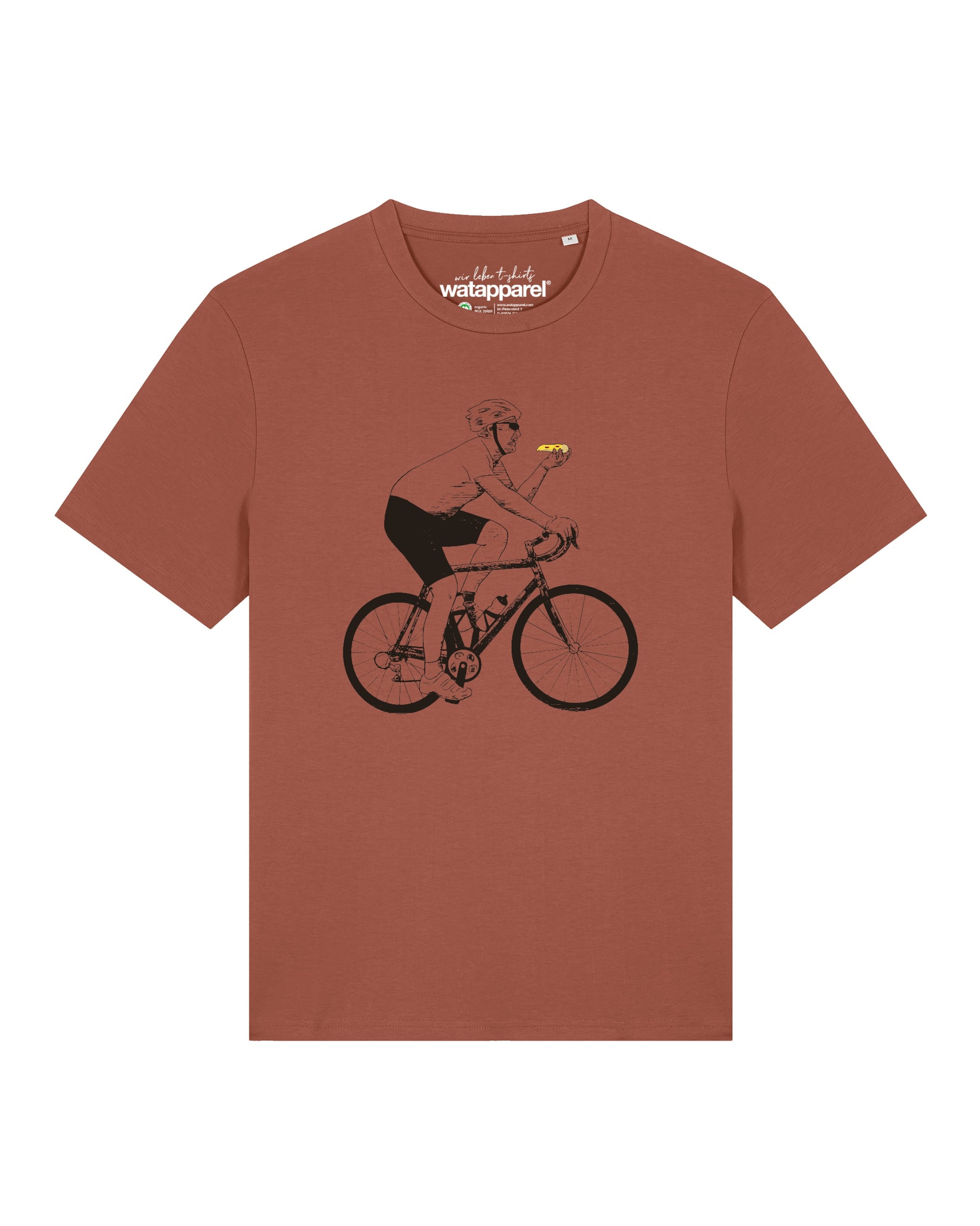 Watapparel Shirt in Rood: voorkant