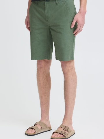 BLEND Slim fit Chino trousers ' BHMason ' in Green: front