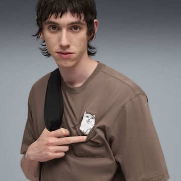 T-Shirt 'Puma x Ripndip' PUMA en marron