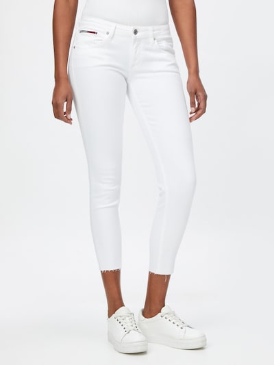 Tommy Jeans Broek 'SCARLETT' in de kleur Wit, Modelweergave