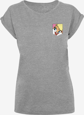 T-shirt 'Looney Tunes Lola Bunny Face' F4NT4STIC en gris : devant