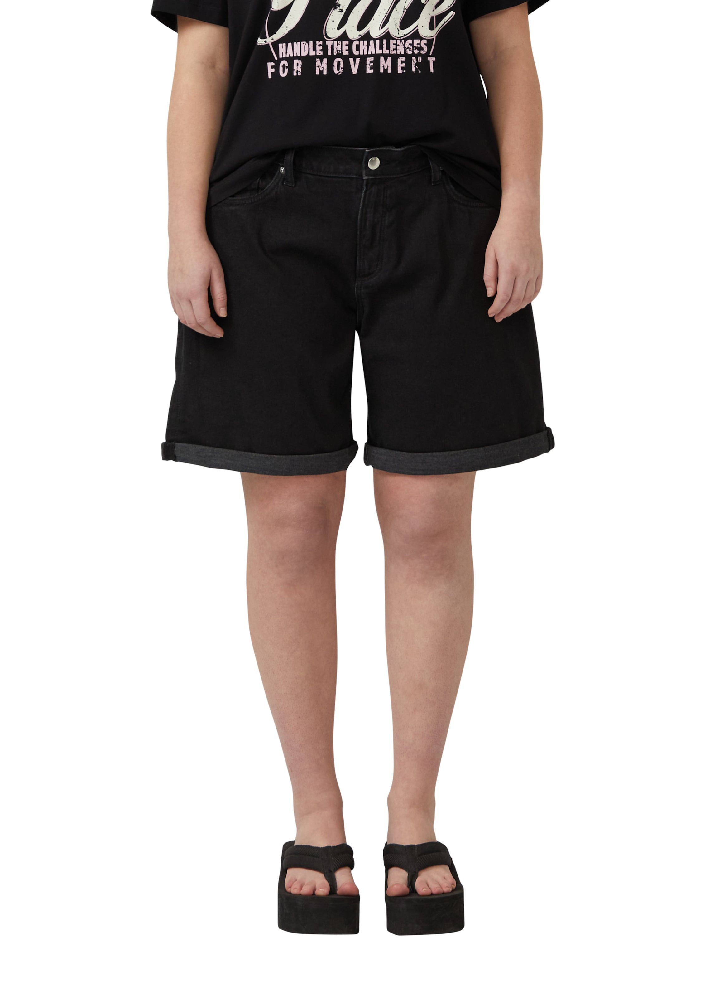 Coupe slim Jean QS en noir