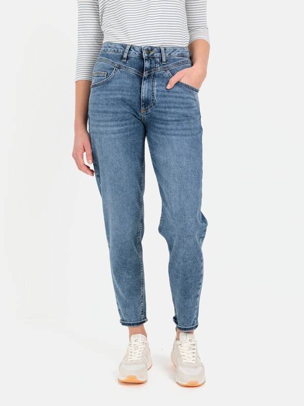 CAMEL ACTIVE Tapered Jeans in Blue Denim