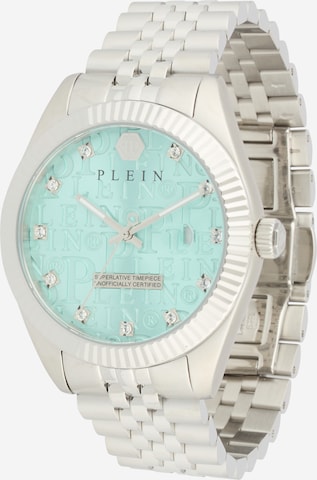 Montre à affichage analogique Philipp Plein Watches en argent : devant