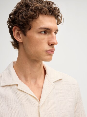 JOOP! Jeans Regular fit Business shirt ' Hanau ' in White
