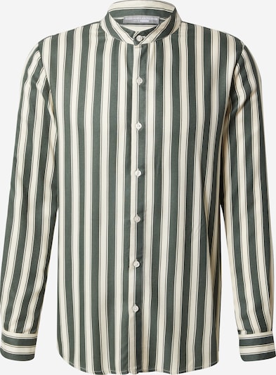 Marškiniai 'Sammy' iš Guido Maria Kretschmer Men, spalva – tamsiai žalia / balta, Prekių apžvalga