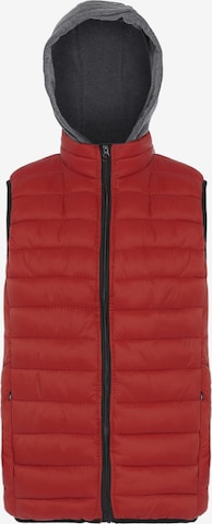 Flyweight Vest in Red: front