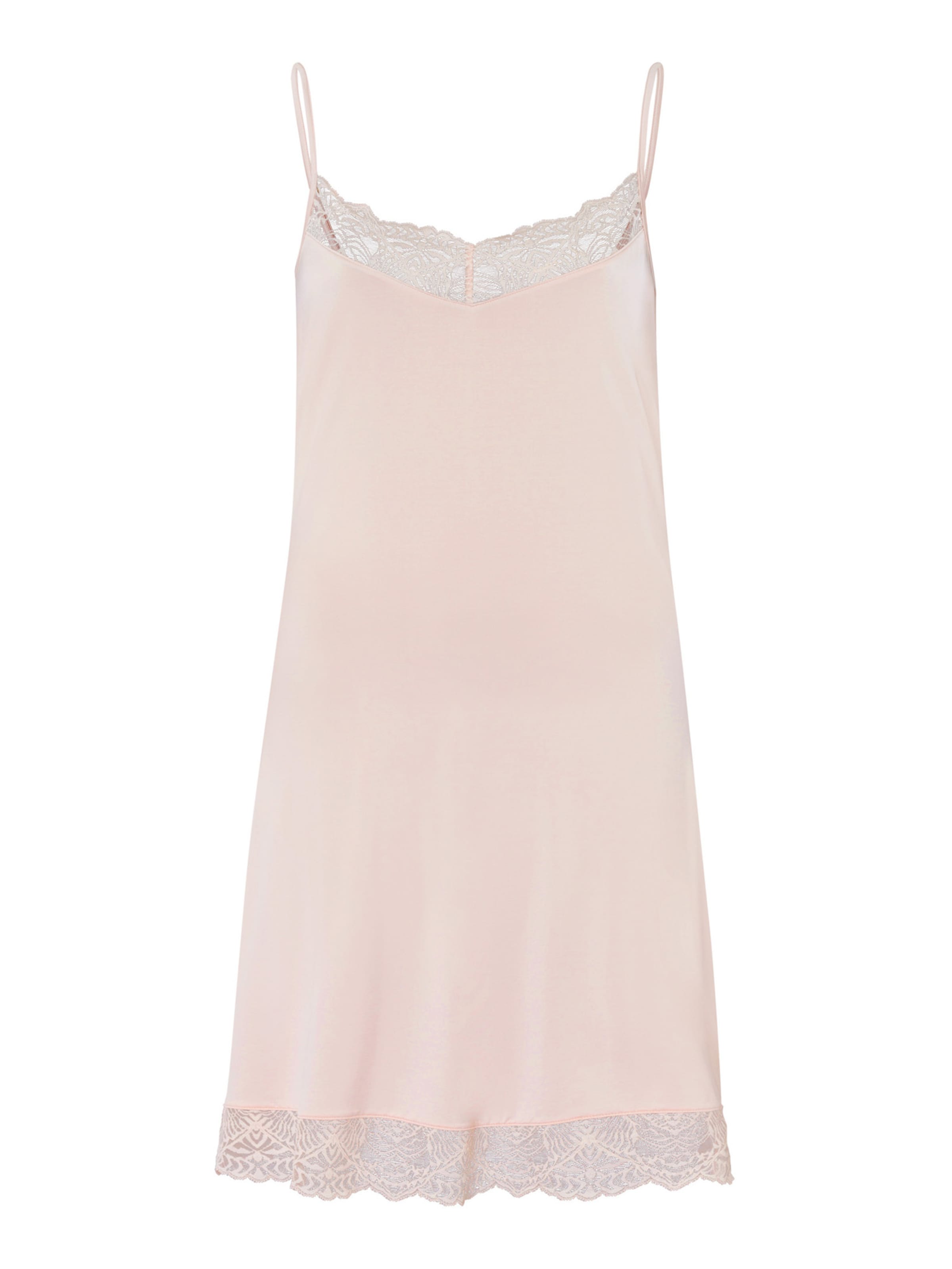 Hanro Negligé ' Josephine ' in Roze: voorkant