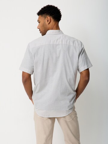 PADDOCKS Regular Fit Hemd in Grau