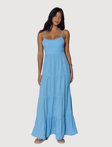 South Beach Kleid in Blau: Vorderseite
