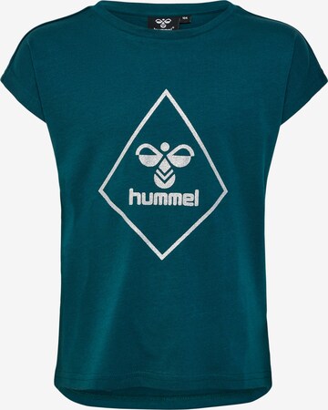 T-Shirt Hummel en vert : devant