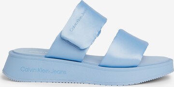 Calvin Klein Jeans Sandale in Blau