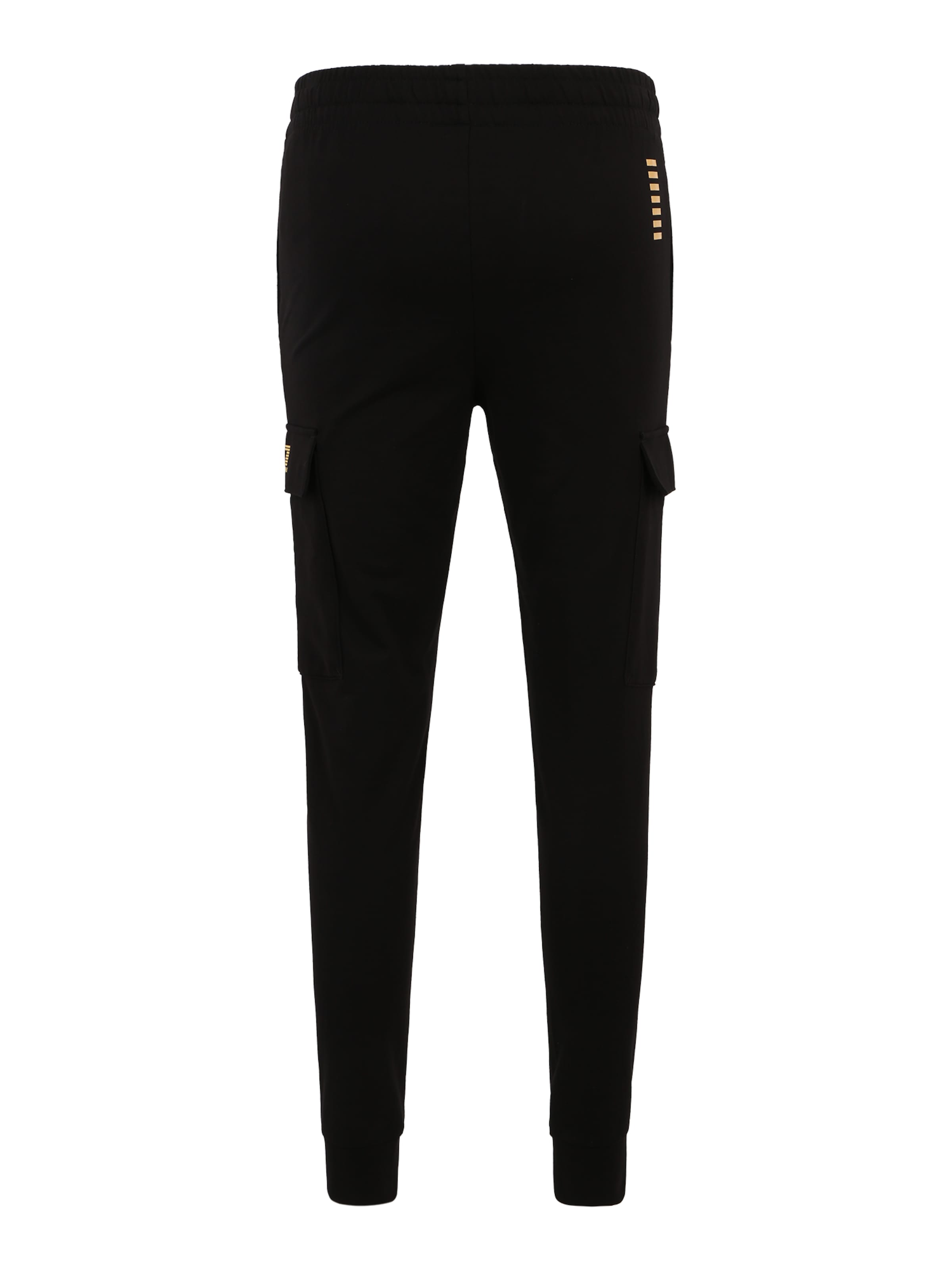 Tapered Pantaloni cargo di EA7 Emporio Armani in nero