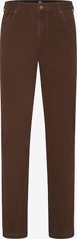 Coupe slim Pantalon MEYER en bronze : devant