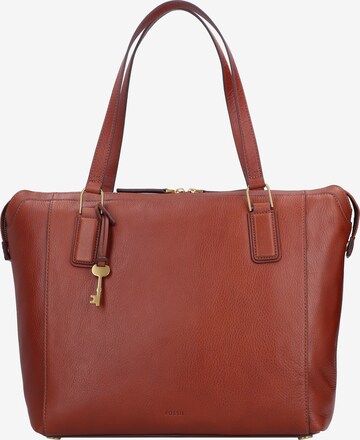 FOSSIL Shopper in Braun: front