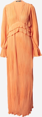 Nasty Gal - Vestido em laranja: frente