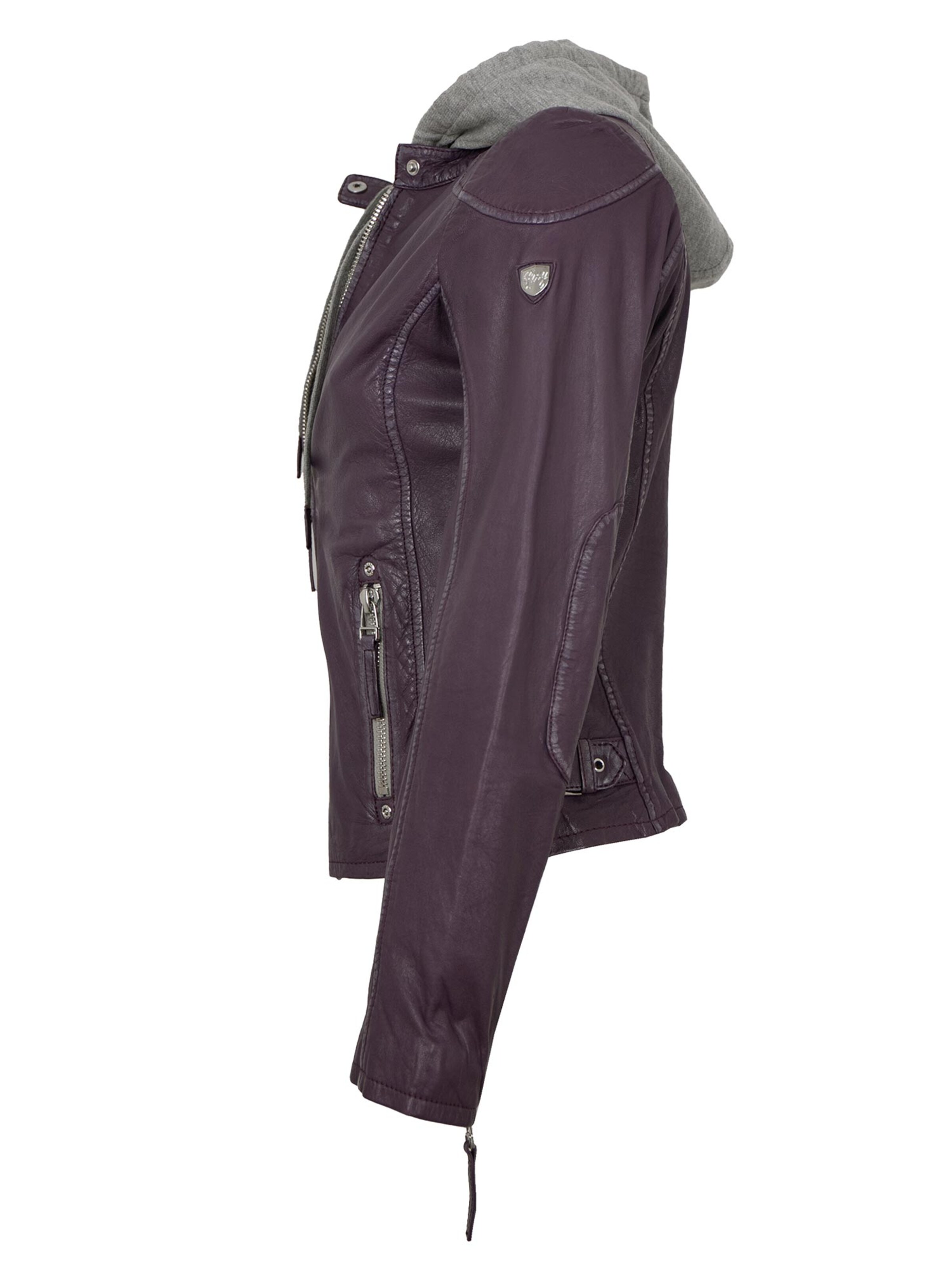 Gipsy by Mauritius Between-Season Jacket 'GWFinja' in Purple