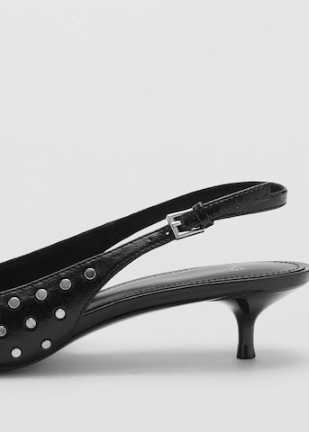 MANGO Slingpumps 'Tacha' in Schwarz