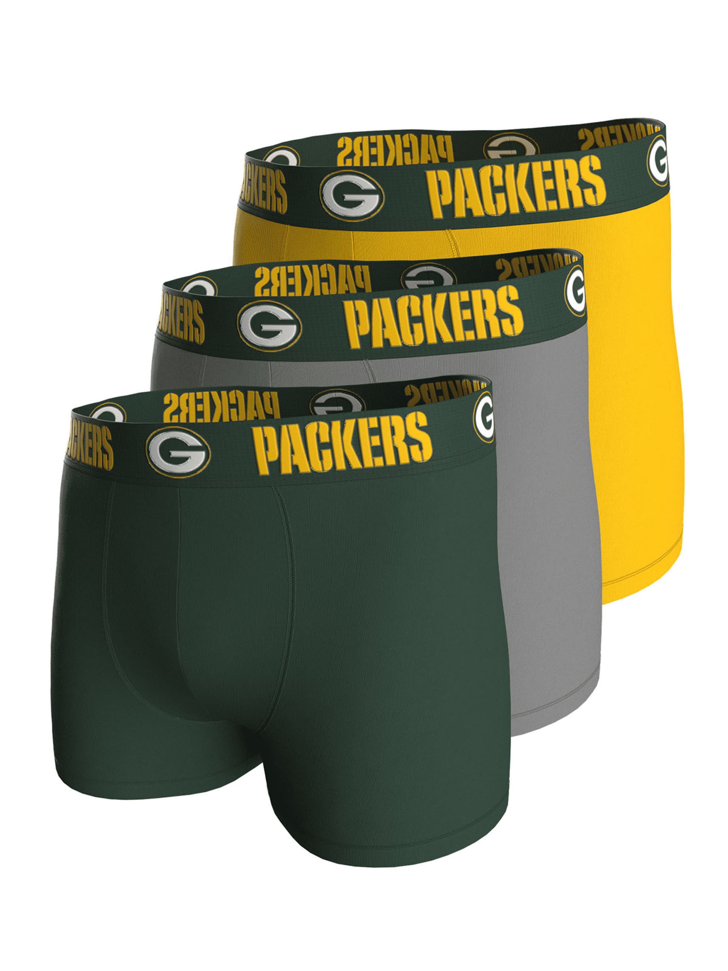 Huddle - Calzoncillo boxer 'Green Bay Packers' en Mezcla de colores
