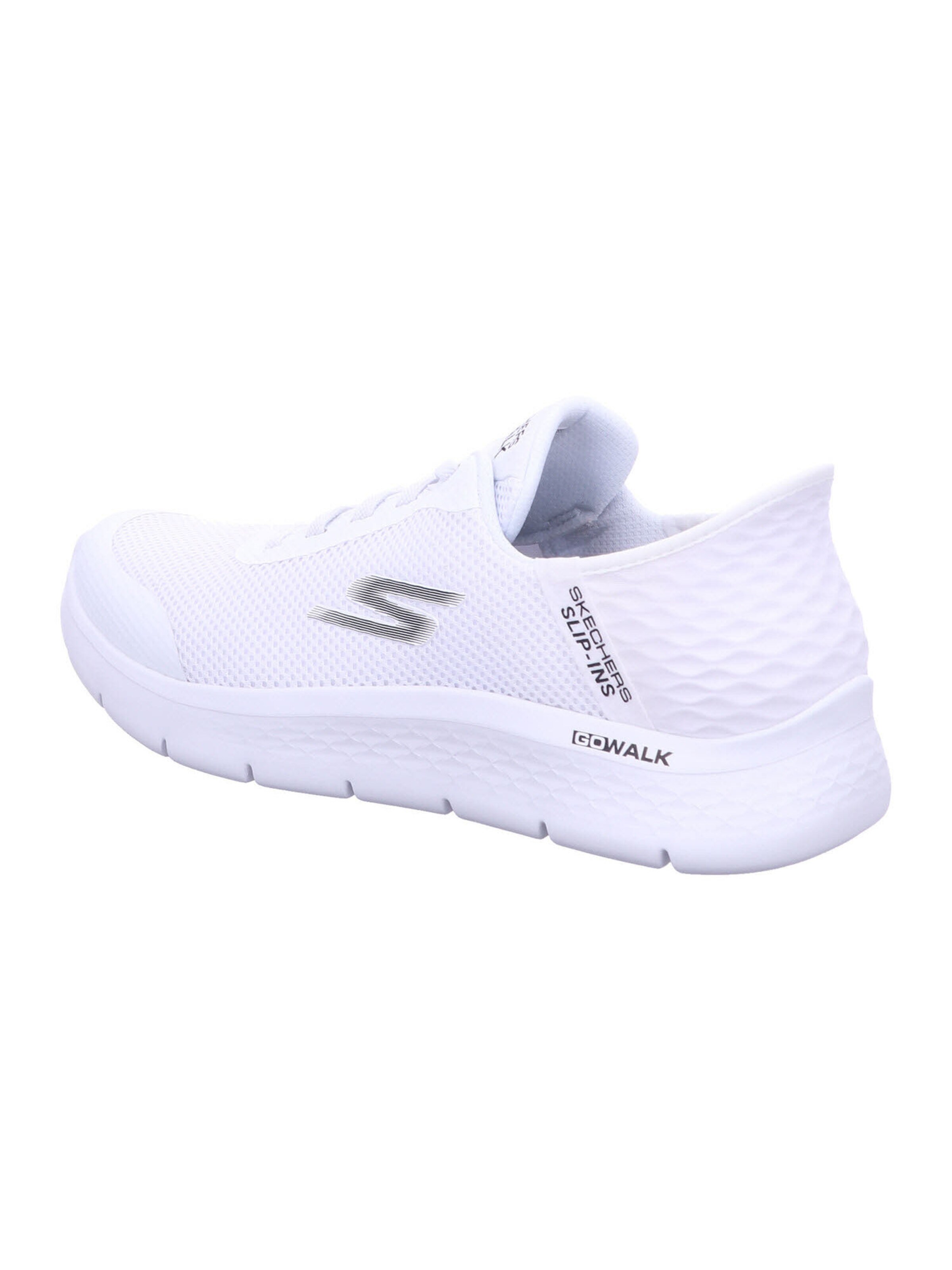 Baskets basses 'Go Walk Flex - Hands Up' SKECHERS en blanc