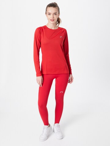 Newline Functioneel shirt in Rood