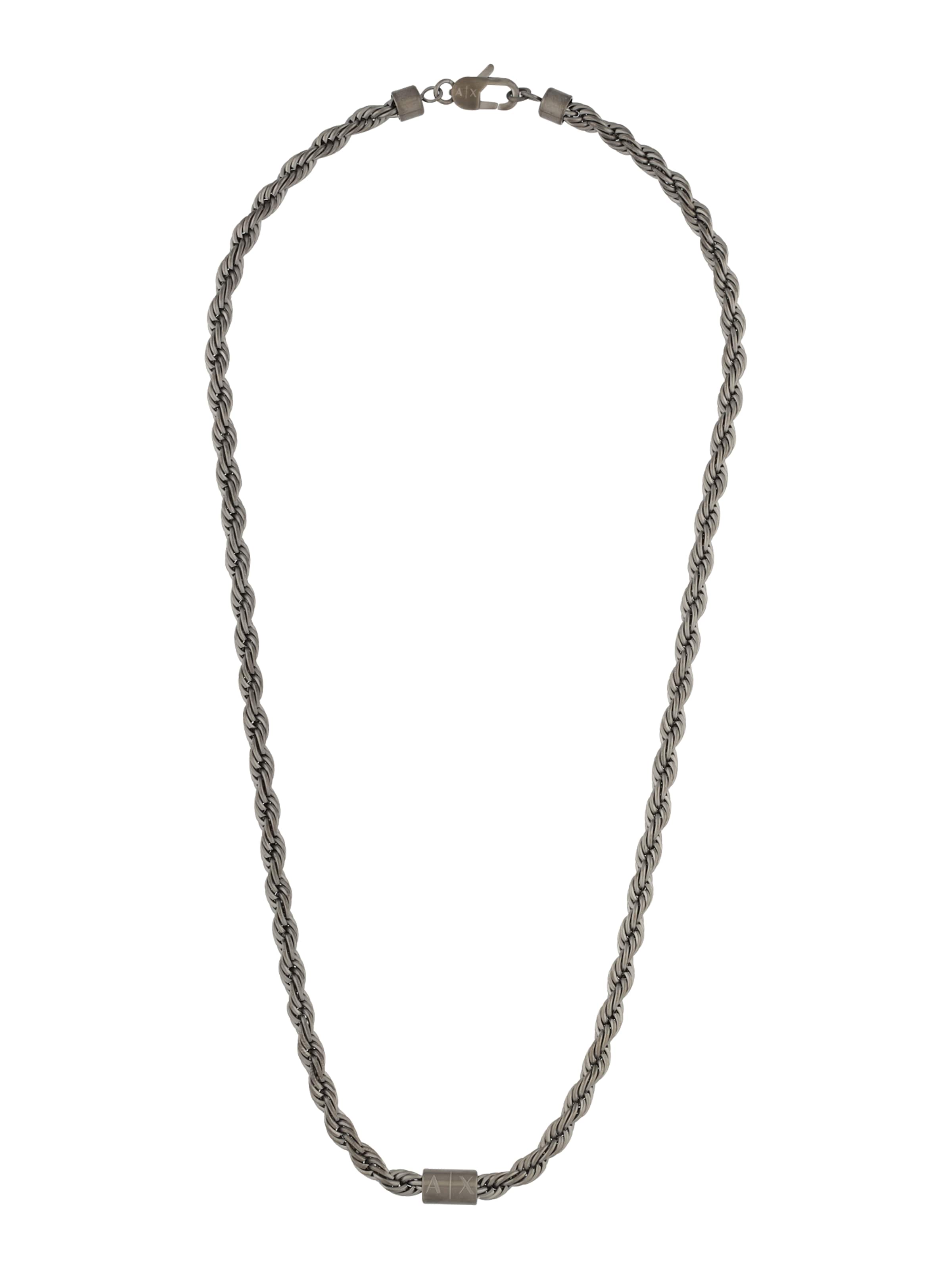 ARMANI EXCHANGE Verižica | srebrna barva: sprednja stran