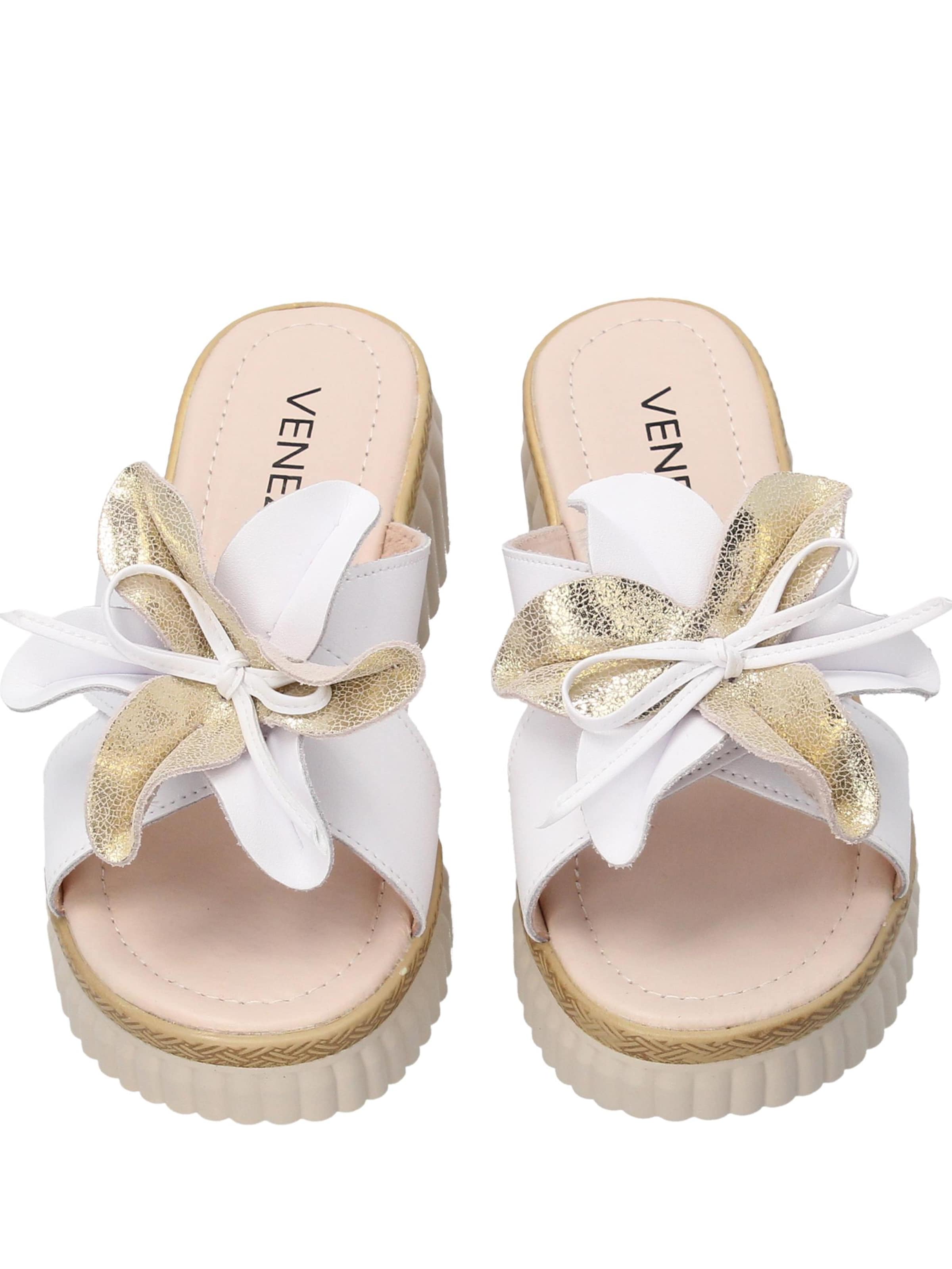 VENEZIA Mules 'Venezia' in White