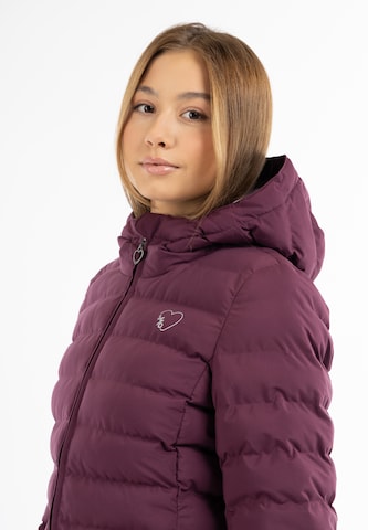 MYMO Zimska jakna | vijolična barva