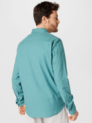 HOLLISTER Regular fit Button Up Shirt in Green