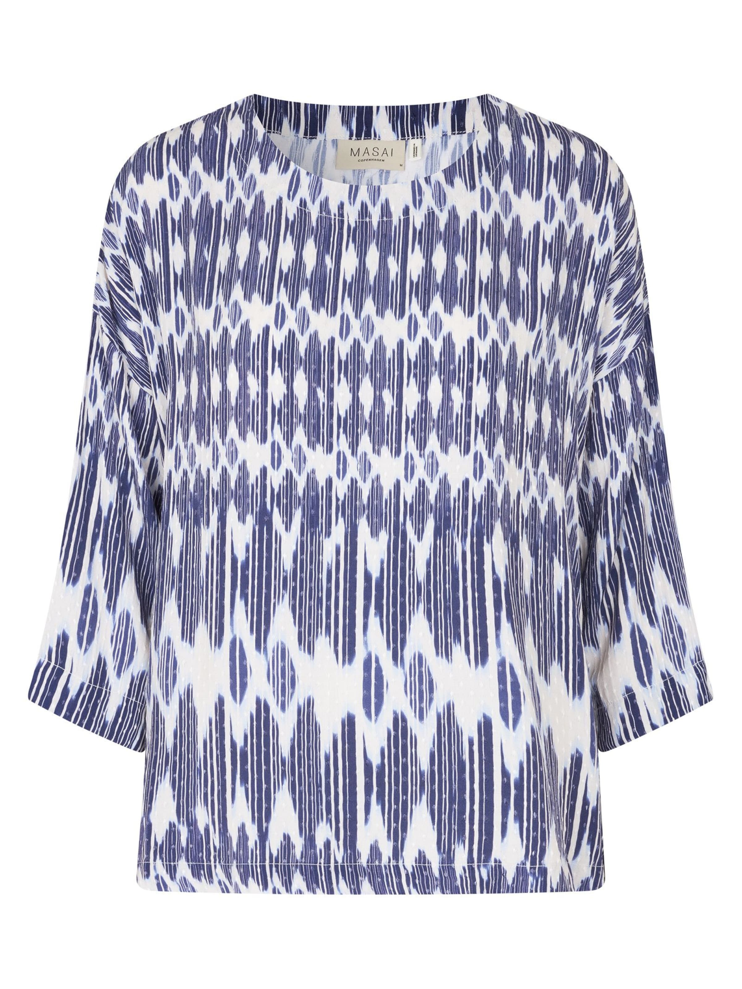 Masai Blouse in Blue: front