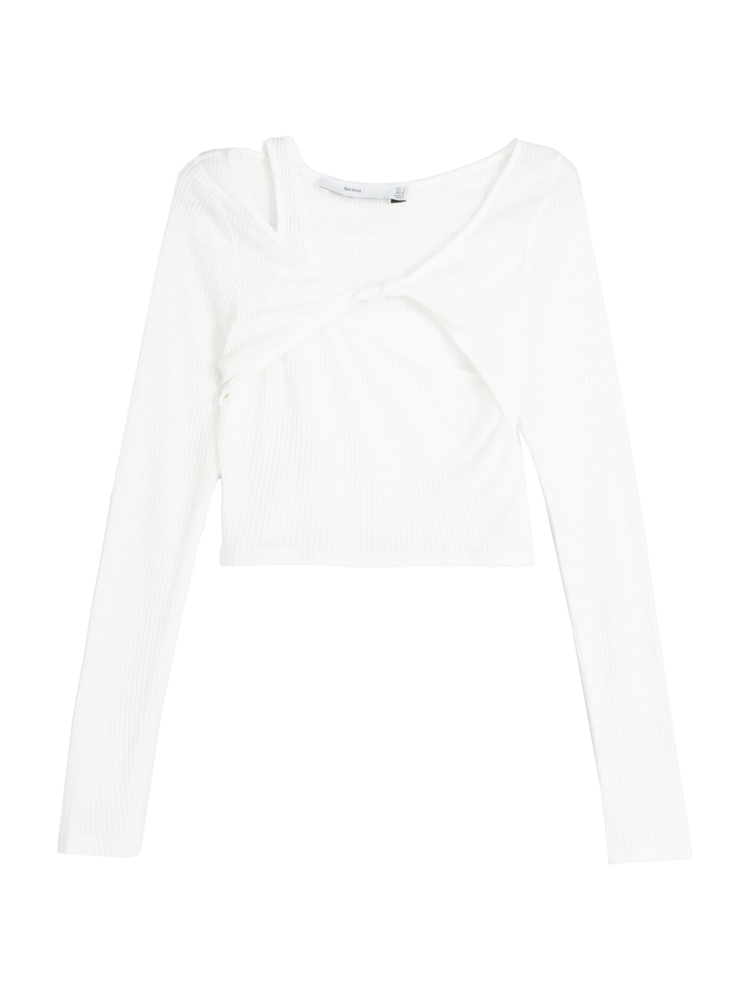 Maglietta di Bershka in bianco: frontale