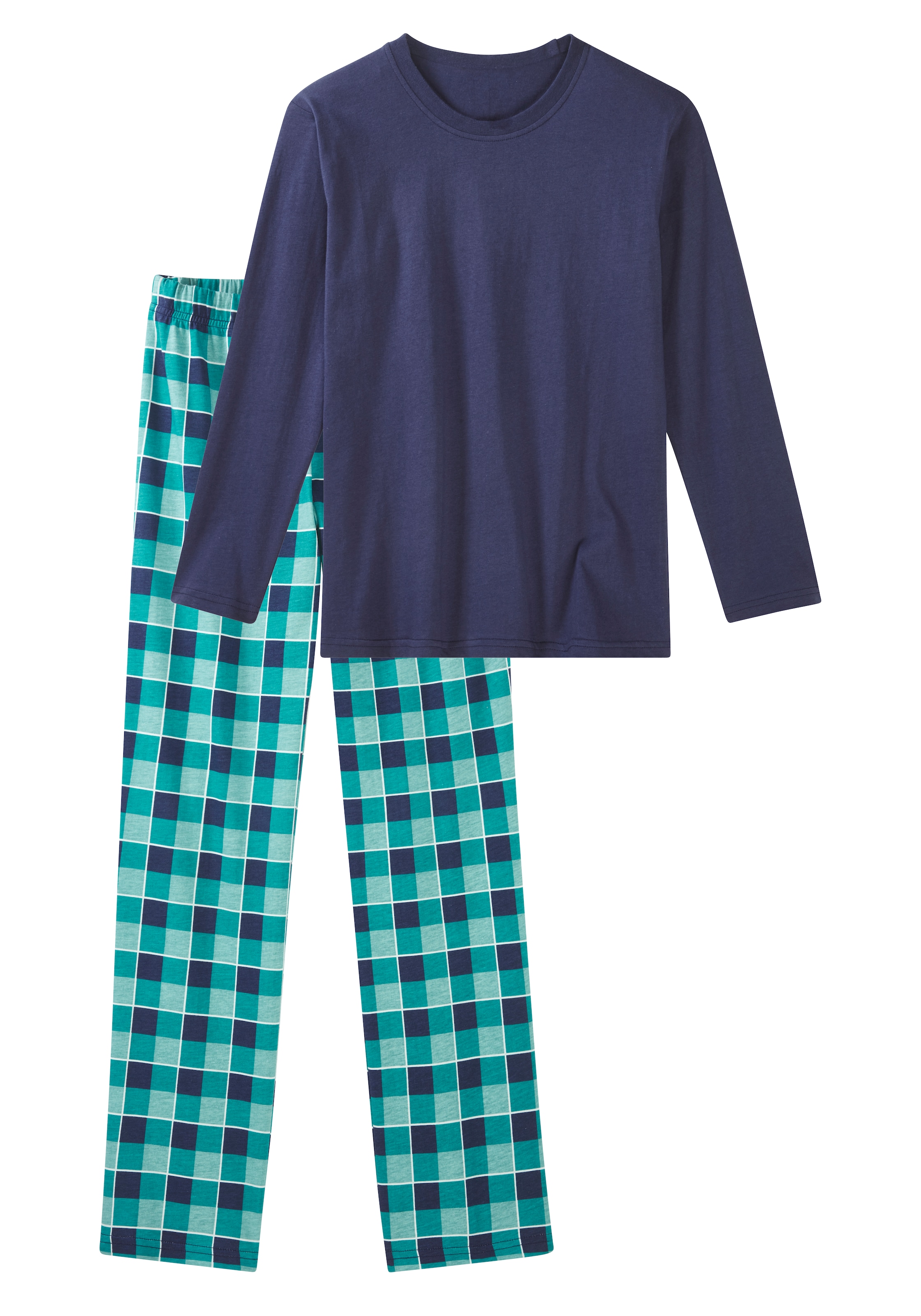 Authentic Le JoggerPidžama set - plava boja: prednji dio