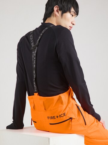 Bogner Fire + Ice Широка кройка Спортен панталон 'Scott3-T' в оранжево