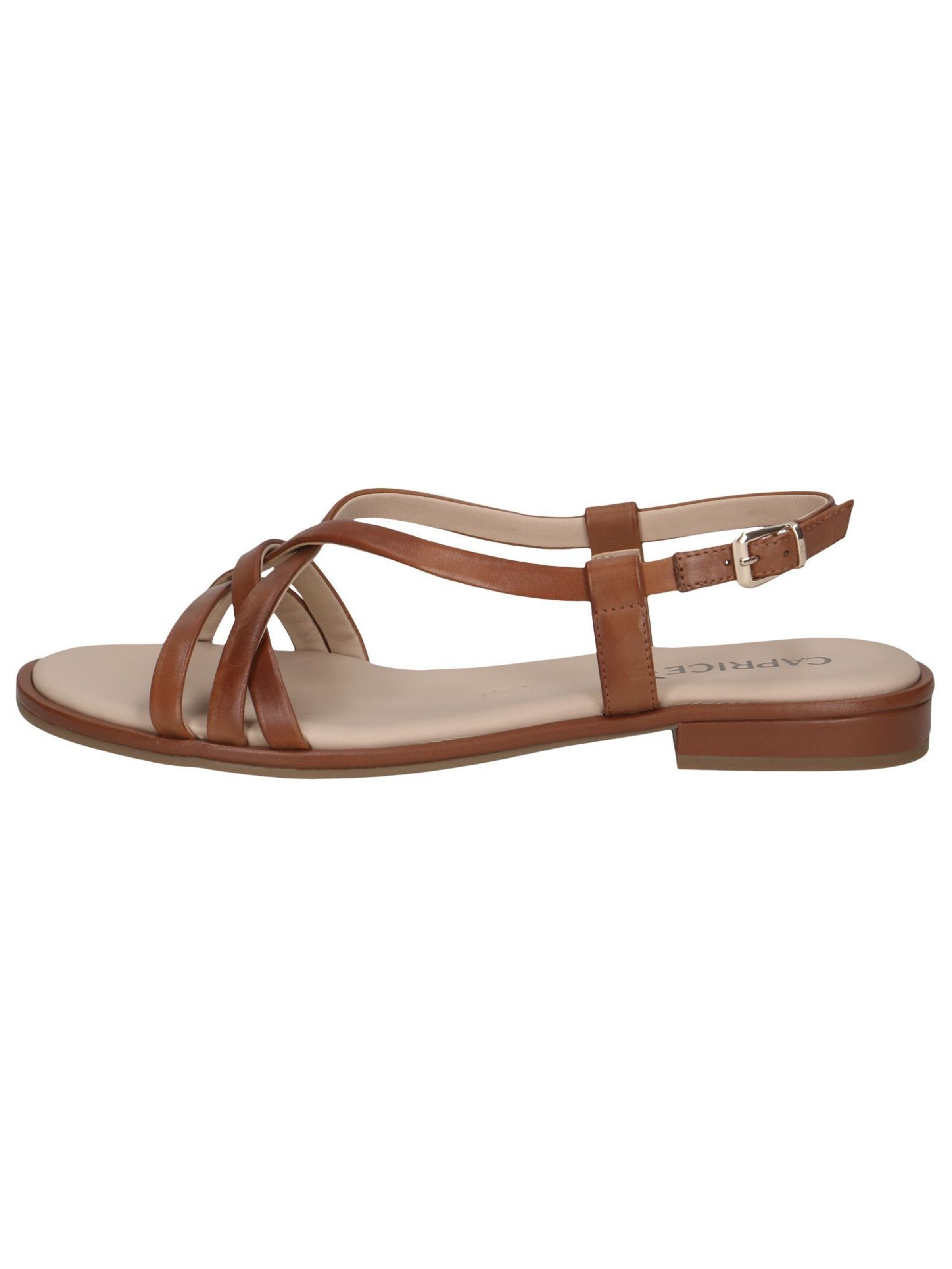 CAPRICE Strap Sandals in Brown