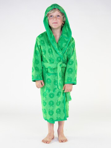 Småfolk Badjas 'Apfel' in Groen: voorkant