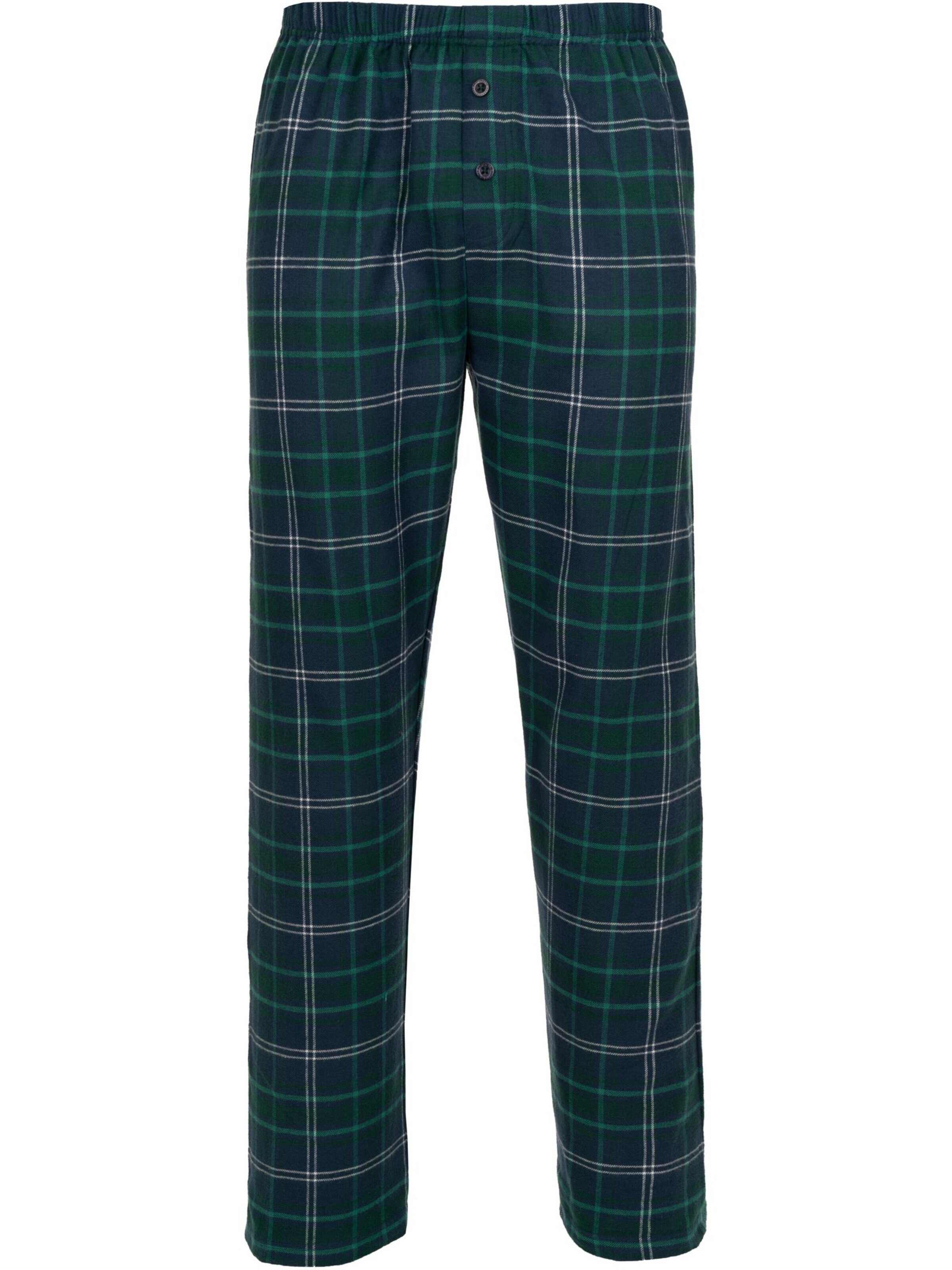 Pastunette Pajamas long 'Lodge' in Blue