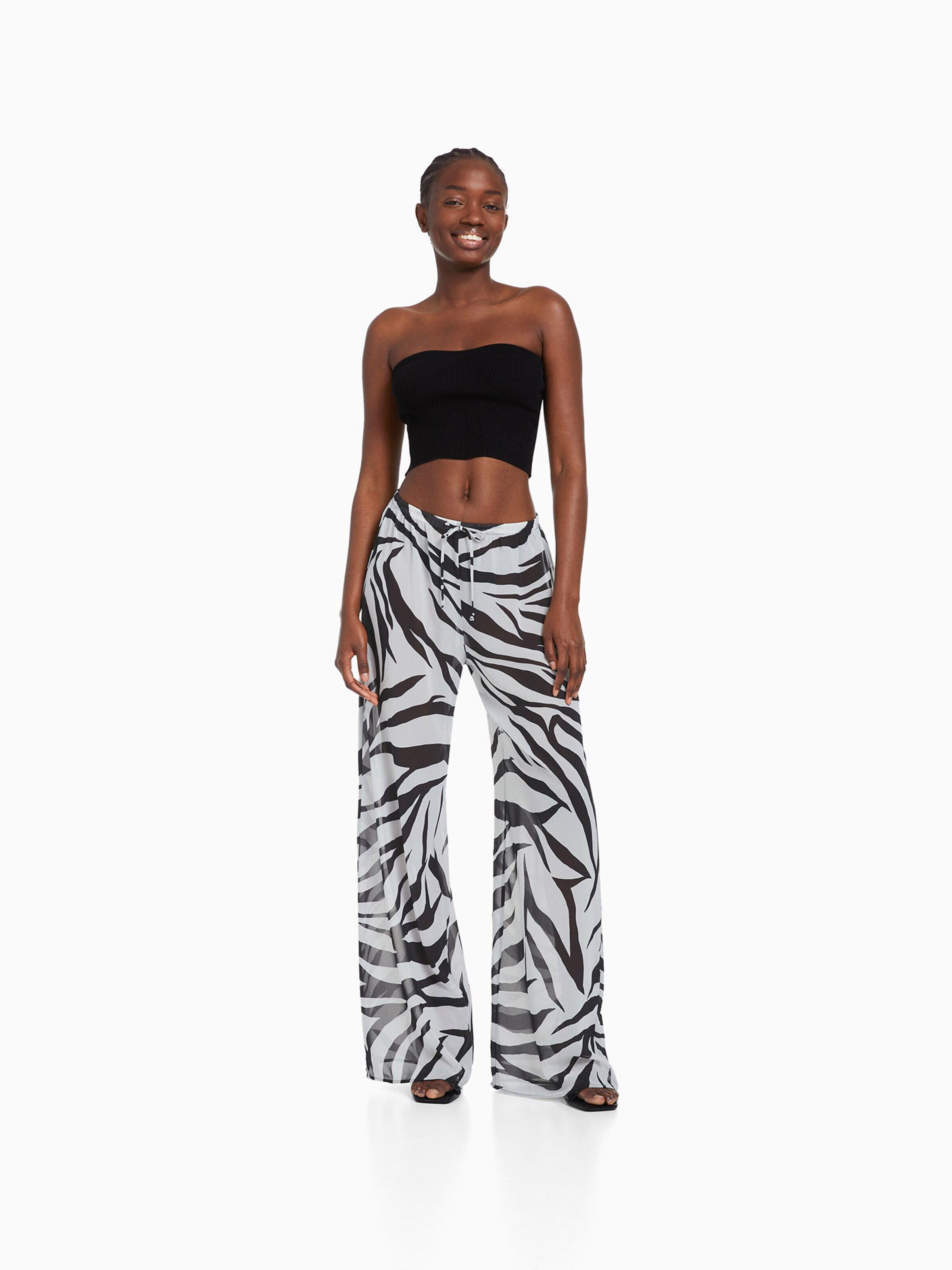 Pantalon taille haute 2025 bershka