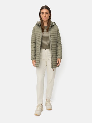 CAMEL ACTIVE Steppjacke aus recyceltem Polyamid in Grün