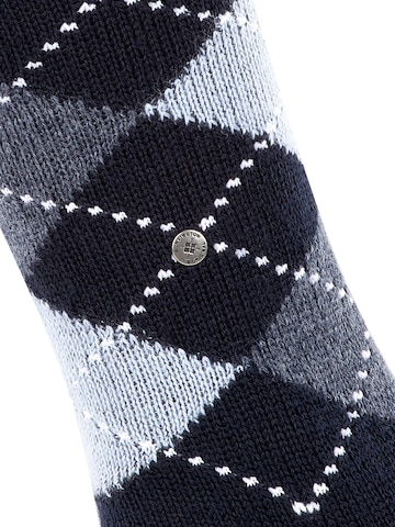 BURLINGTON Overknee Strümpfe 'Whitby'‌‌‌‌‌‌‌‌ in Blau