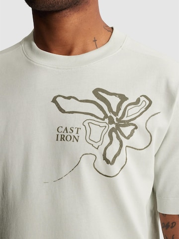 CAST IRON T-shirt 'T-shirt in jersey with artwork' i vit