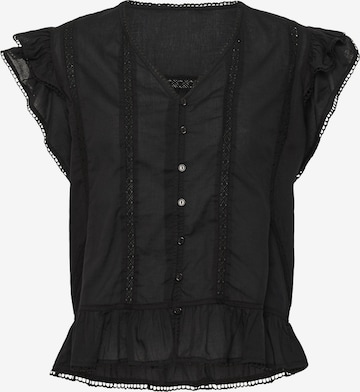 Chemisier 'SLRuna' SOAKED IN LUXURY en noir : devant