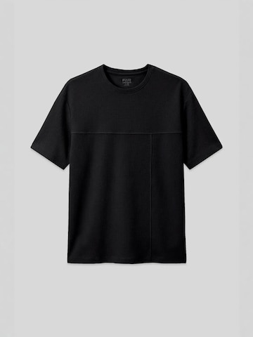 T-Shirt Tommy Life en noir : devant
